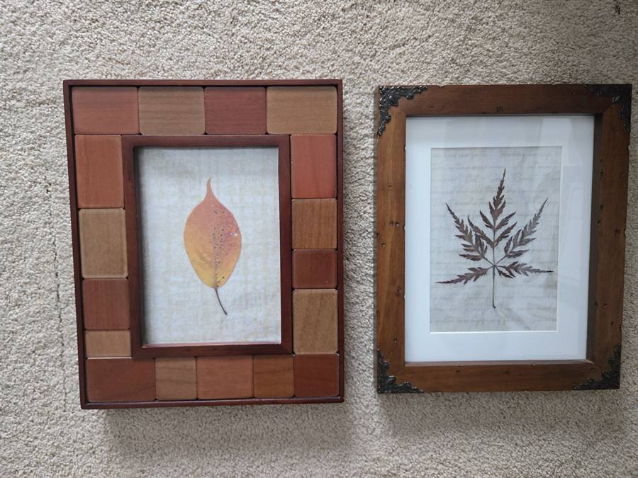 Warm pressed botanical piece by FLORIS by Keri